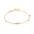 Gold Geometric Chain Bracelet | Ania Haie Australia